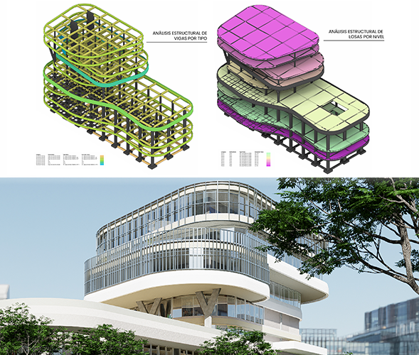 Edificio Multiusos Prisma Modular