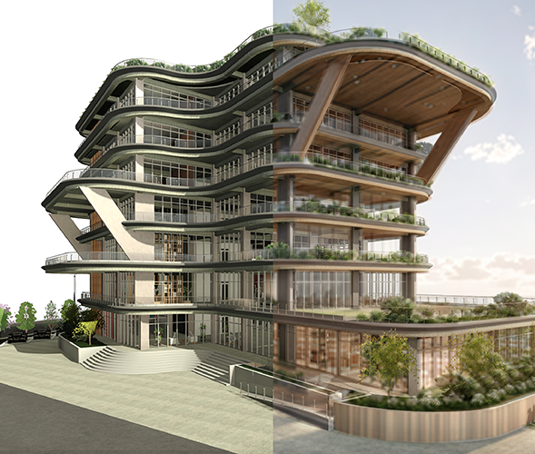 Edificio Nexus Verde — Centro de Usos Mixtos