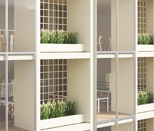 Residencias Patio-Luz — Edificio Multifamiliar Compacto