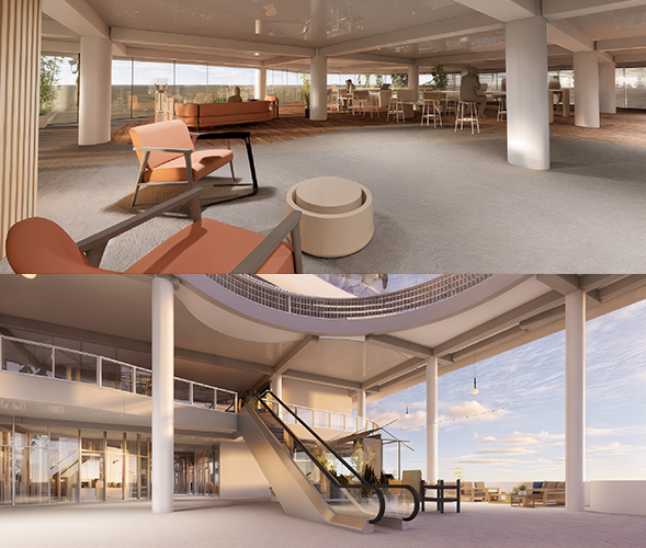 Oasis Urbano — Edificio Multifuncional Verde