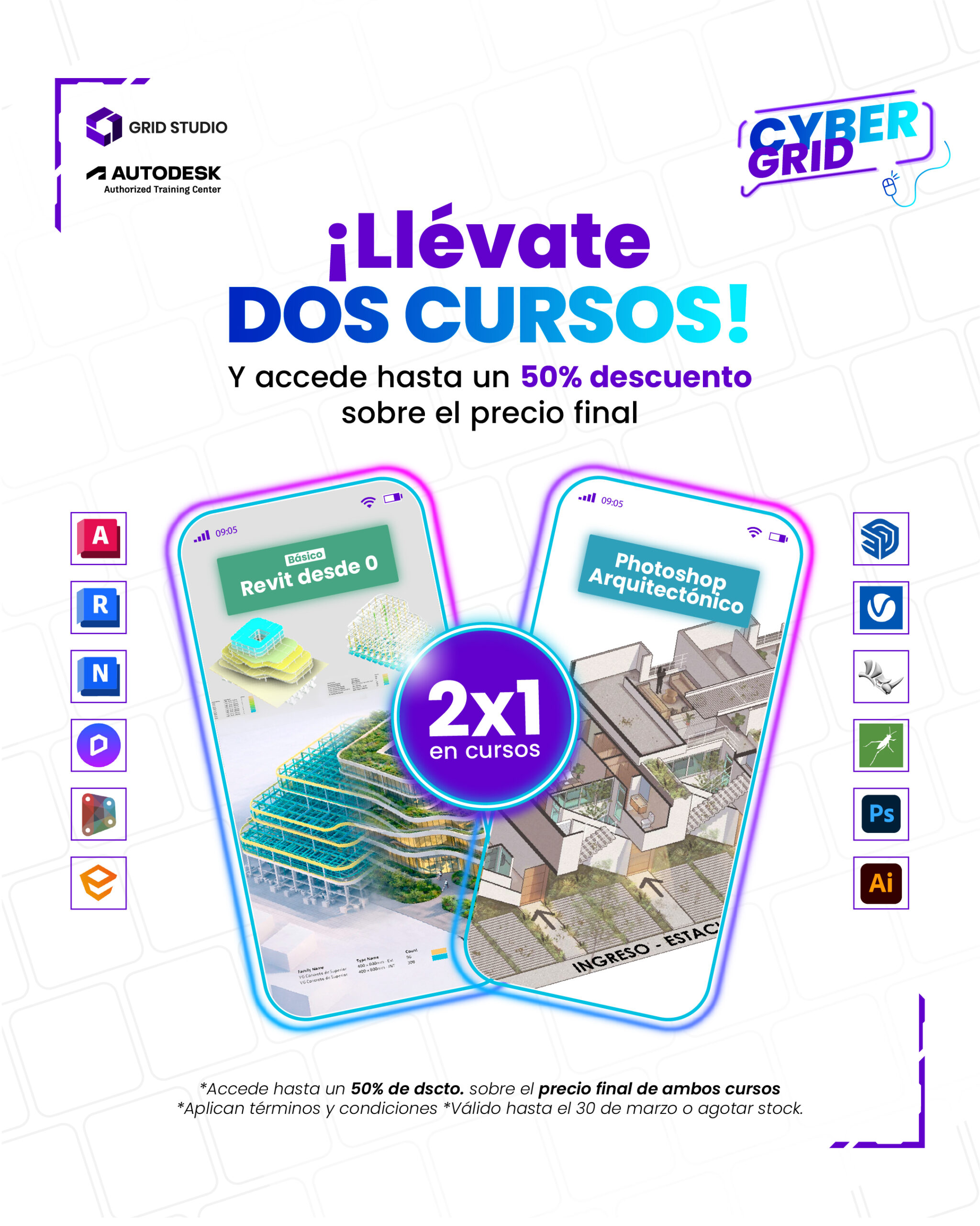 Revit desde 0+ PHOTOSHOP ARQ.