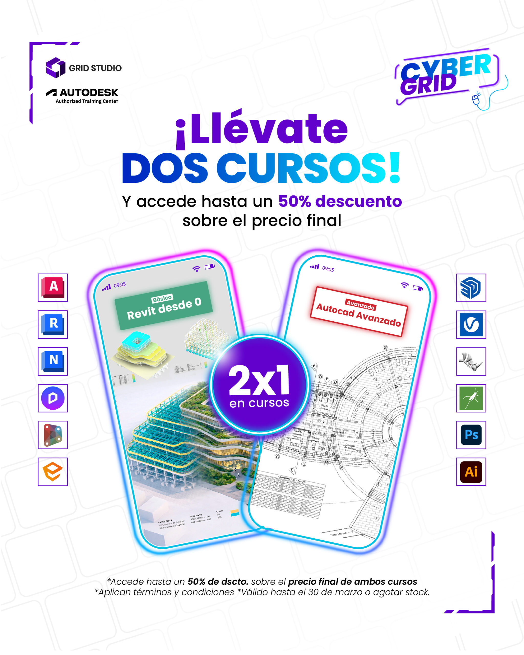 Revit desde 0 + Autocad Avanzado