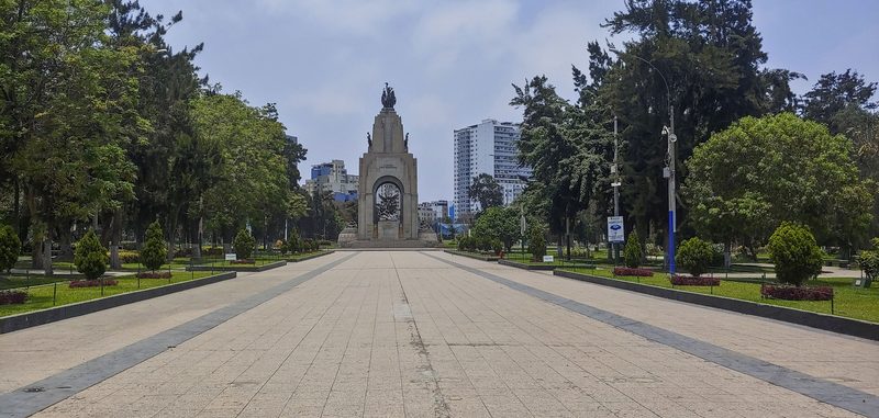 Avenida de la Peruanidad consolidada