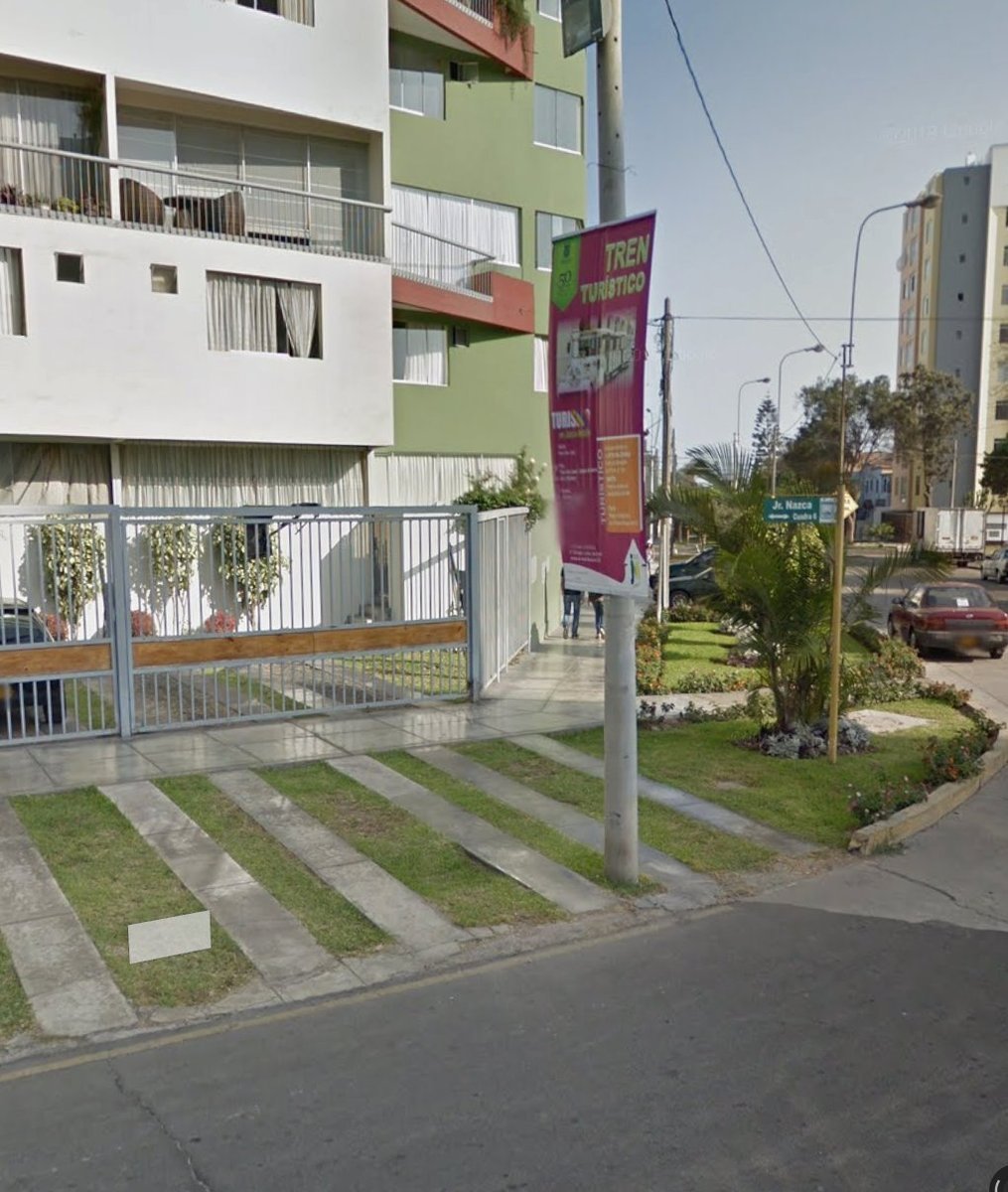 Esquina Jr Nazca cuadra 6 con jardin exuberante 2018