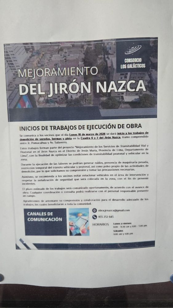 Comunicado Jr Nazca