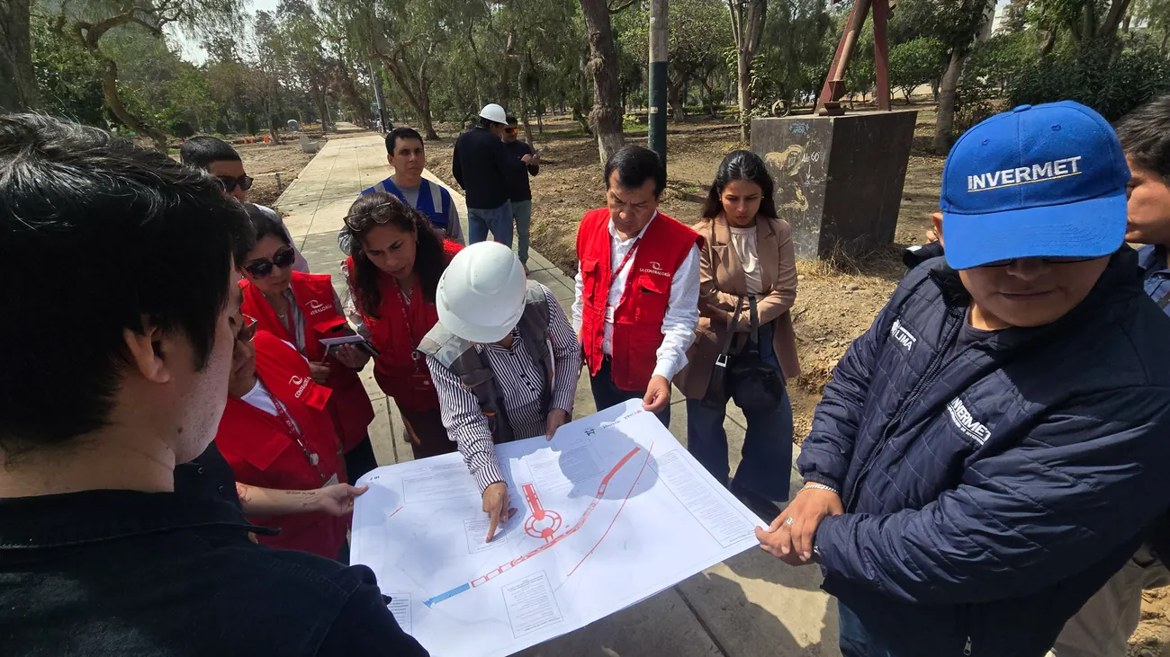 Inspección conjunta del 26-may-2026 revisando plano