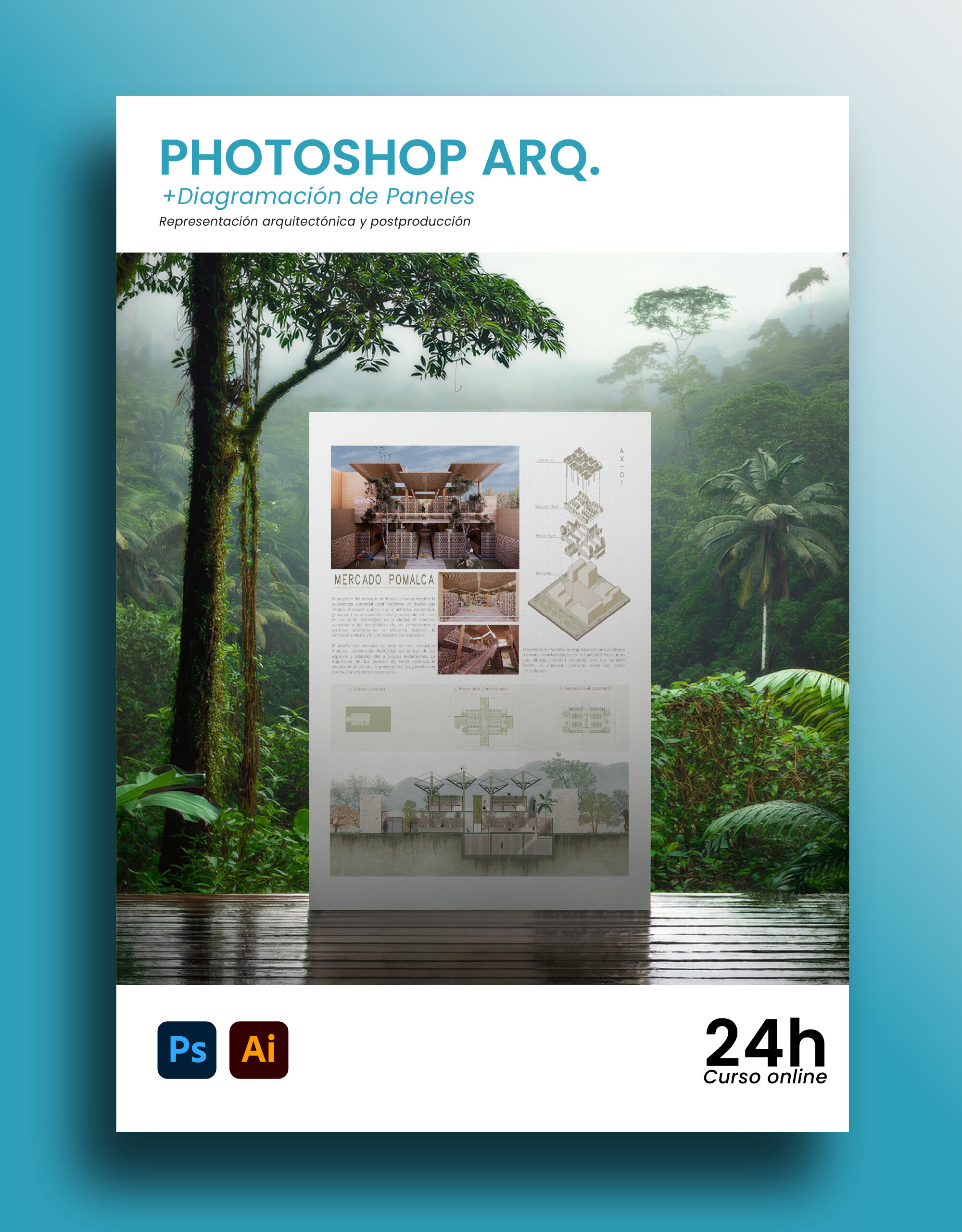 PHOTOSHOP + DIAGRAMACIÓN DE PANELES