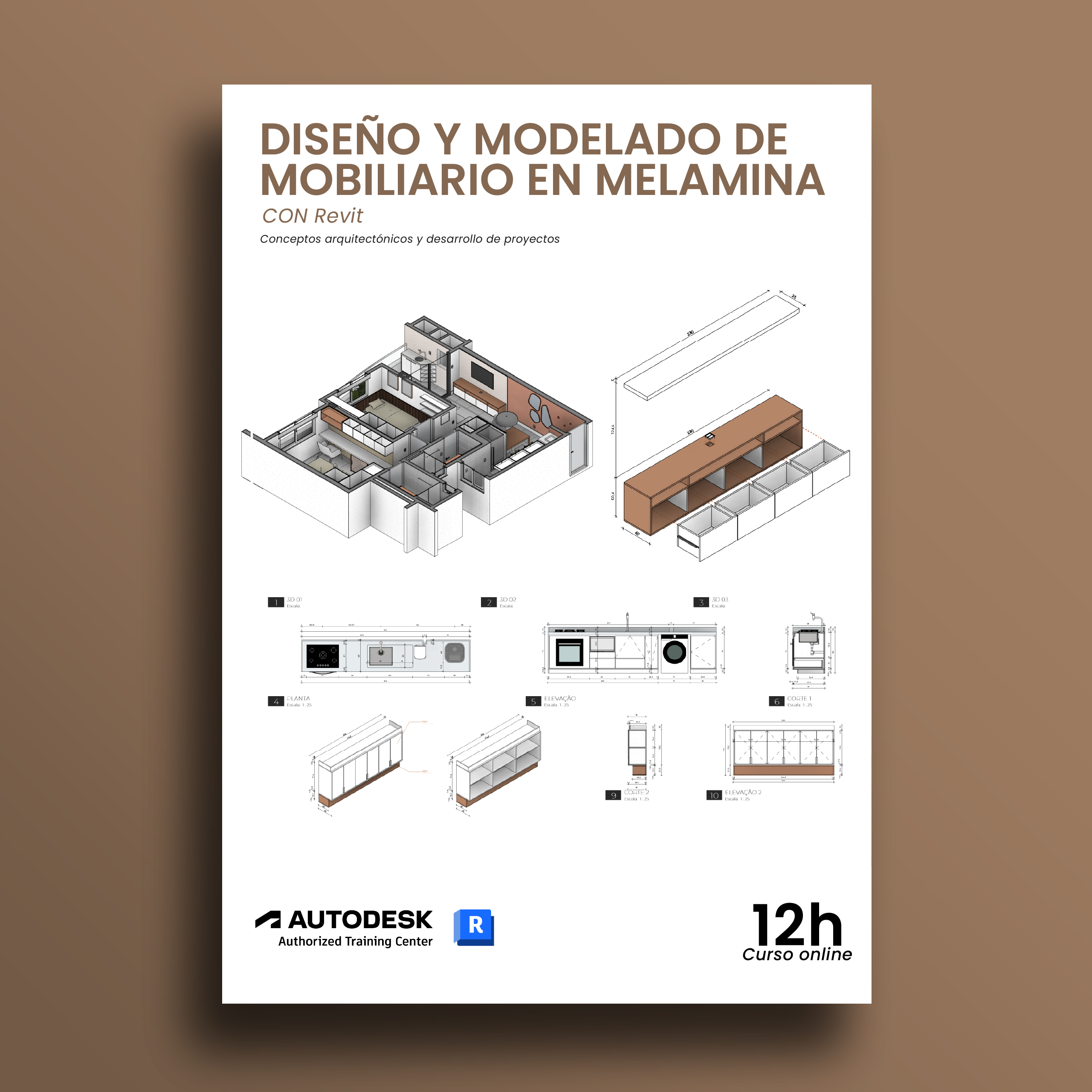 DISEÑO Y MODELADO DE MOBILIARIO EN MELAMINA