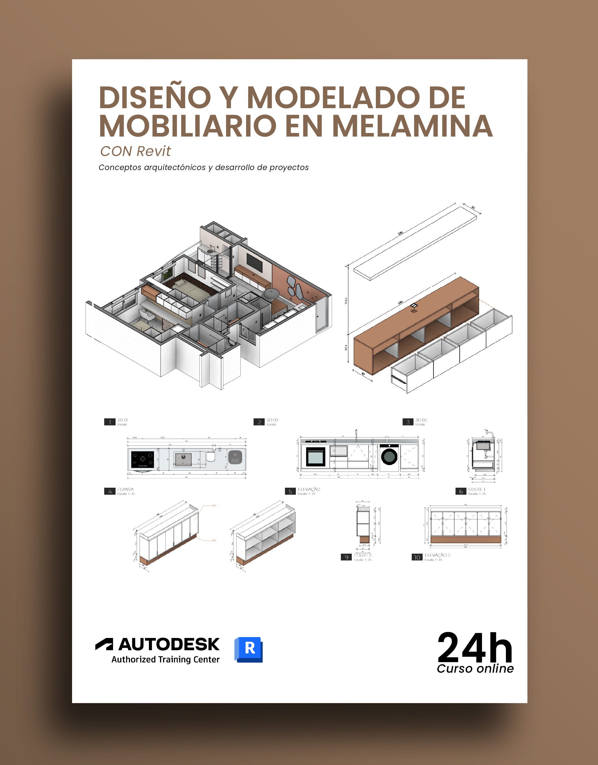 DISEÑO Y MODELADO DE MOBILIARIO EN MELAMINA