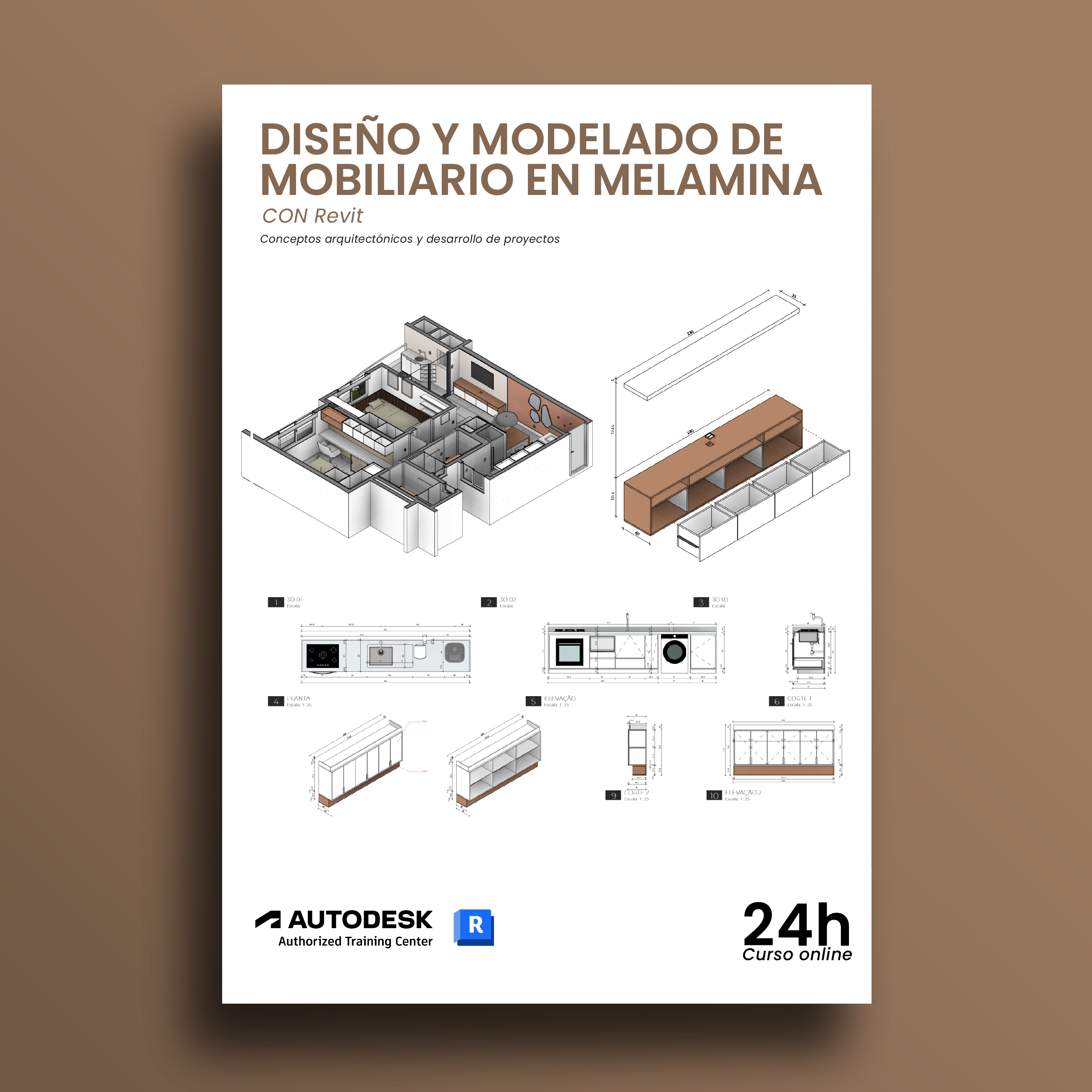 DISEÑO Y MODELADO DE MOBILIARIO EN MELAMINA